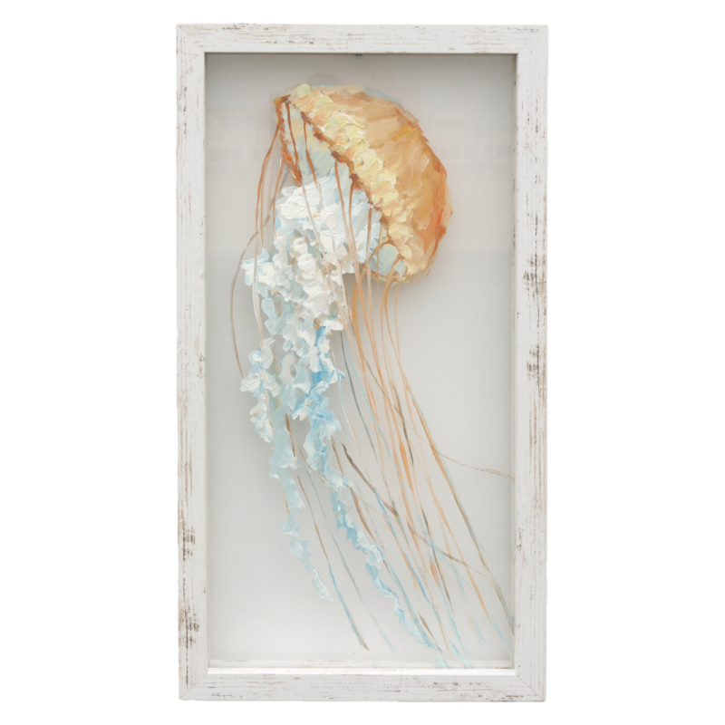 Textured Jellyfish Wall Art