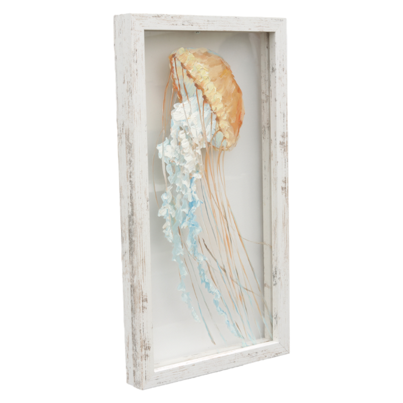 Textured Jellyfish Wall Art