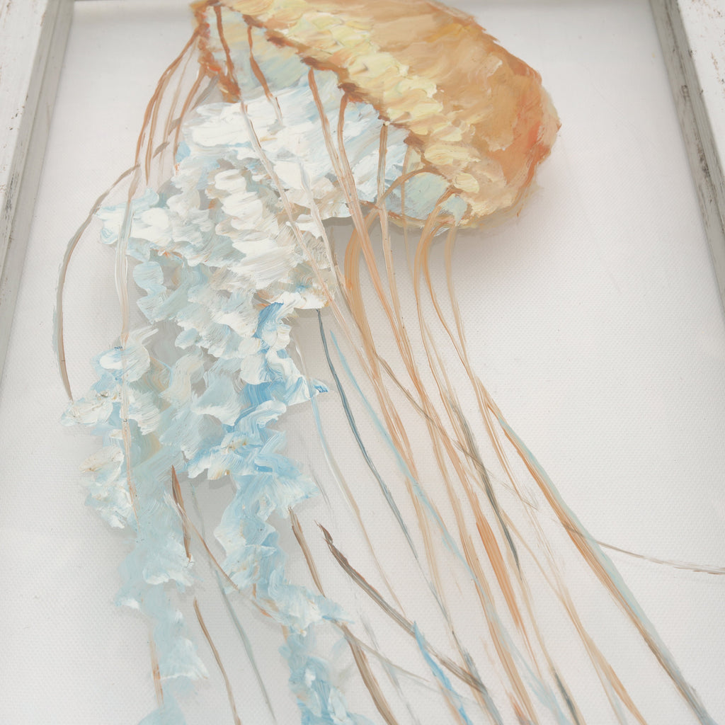 Textured Jellyfish Wall Art