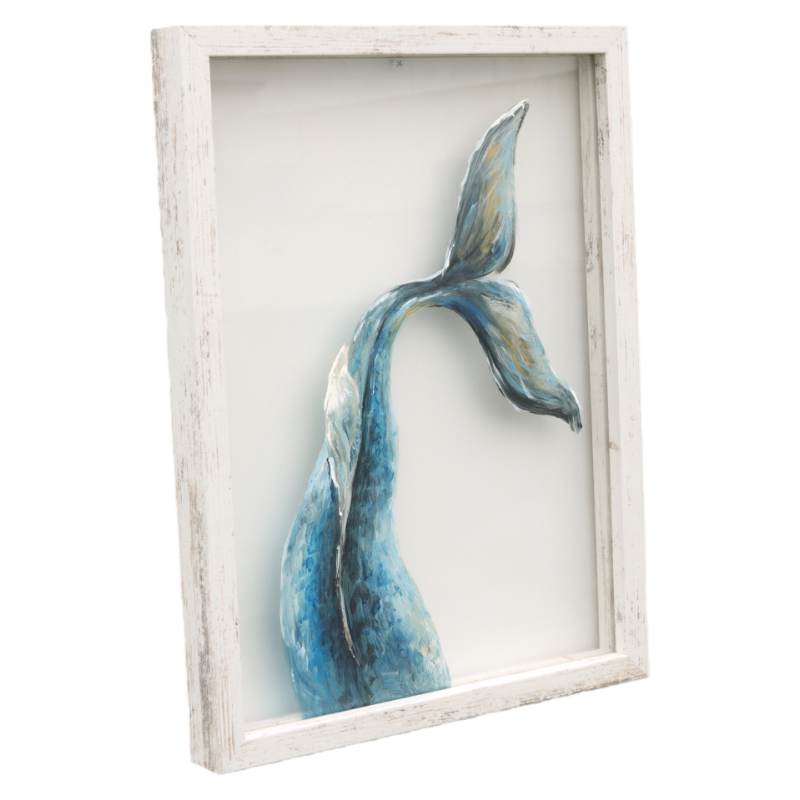 Abstract Ocean Textured Wall Art