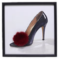Textured High Heel Wall Art