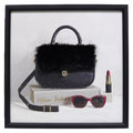 Textured Handbag & Accessories Wall Art